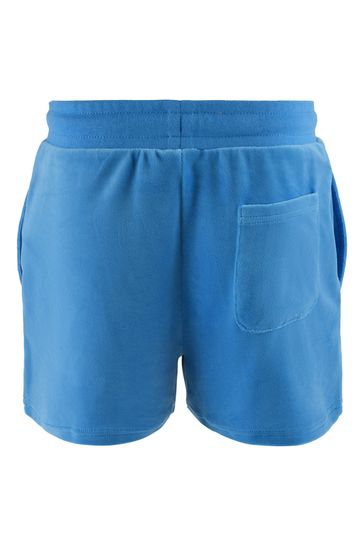 Juicy Couture Blue Velour Shorts