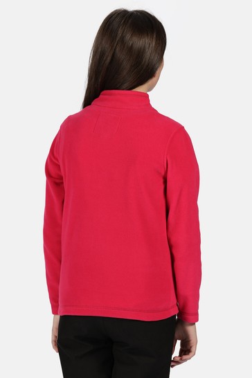 Regatta Pink Hot Shot II Overhead Half Zip Fleece Top