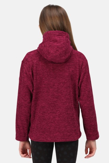 Regatta Pink Kacie Hooded Drawcord Fleece