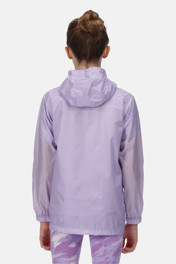 Regatta Kids Purple Pack It III Waterproof Jacket