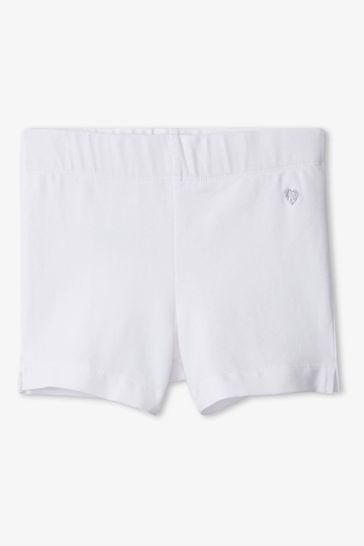 Hatley White Bicycle Shorts