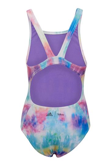 adidas Girls Multicolour Little Kids Disney Daisy Duck Swimsuit