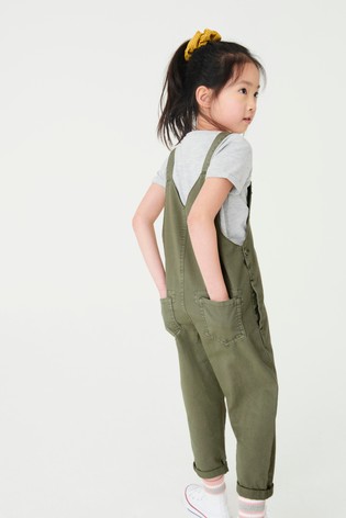 Soft Cotton Dungarees (3-16yrs)