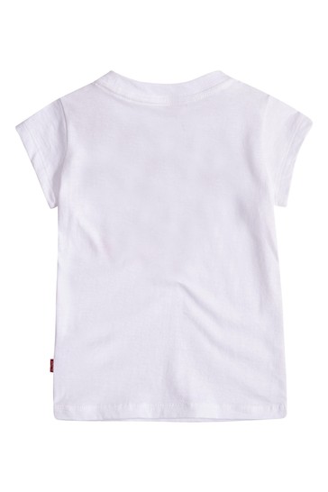 Levi's® Kids White Sports Logo T-Shirt