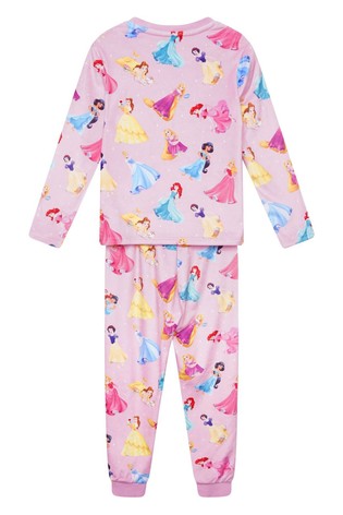 Brand Threads Disney Princesses Girls Divine Fleece Pyjama