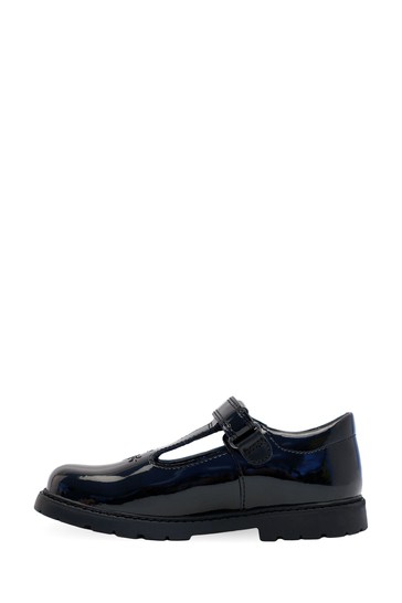 Start-Rite Liberty Black Patent Leather T-Bar Shoes