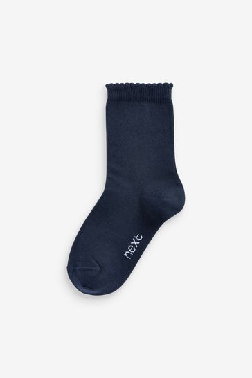 5 Pack Cotton Rich School Ankle Socks