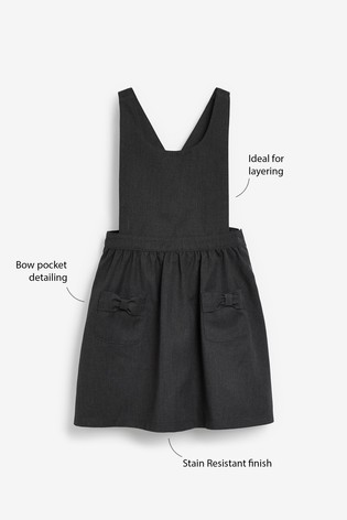 Bow School Pinafore (3-14yrs)