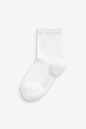 5 Pack Cotton Rich School Ankle Socks