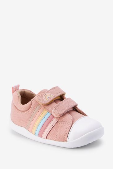 حذاء First Walker Rainbow Trainers مقاس قياسي (F)