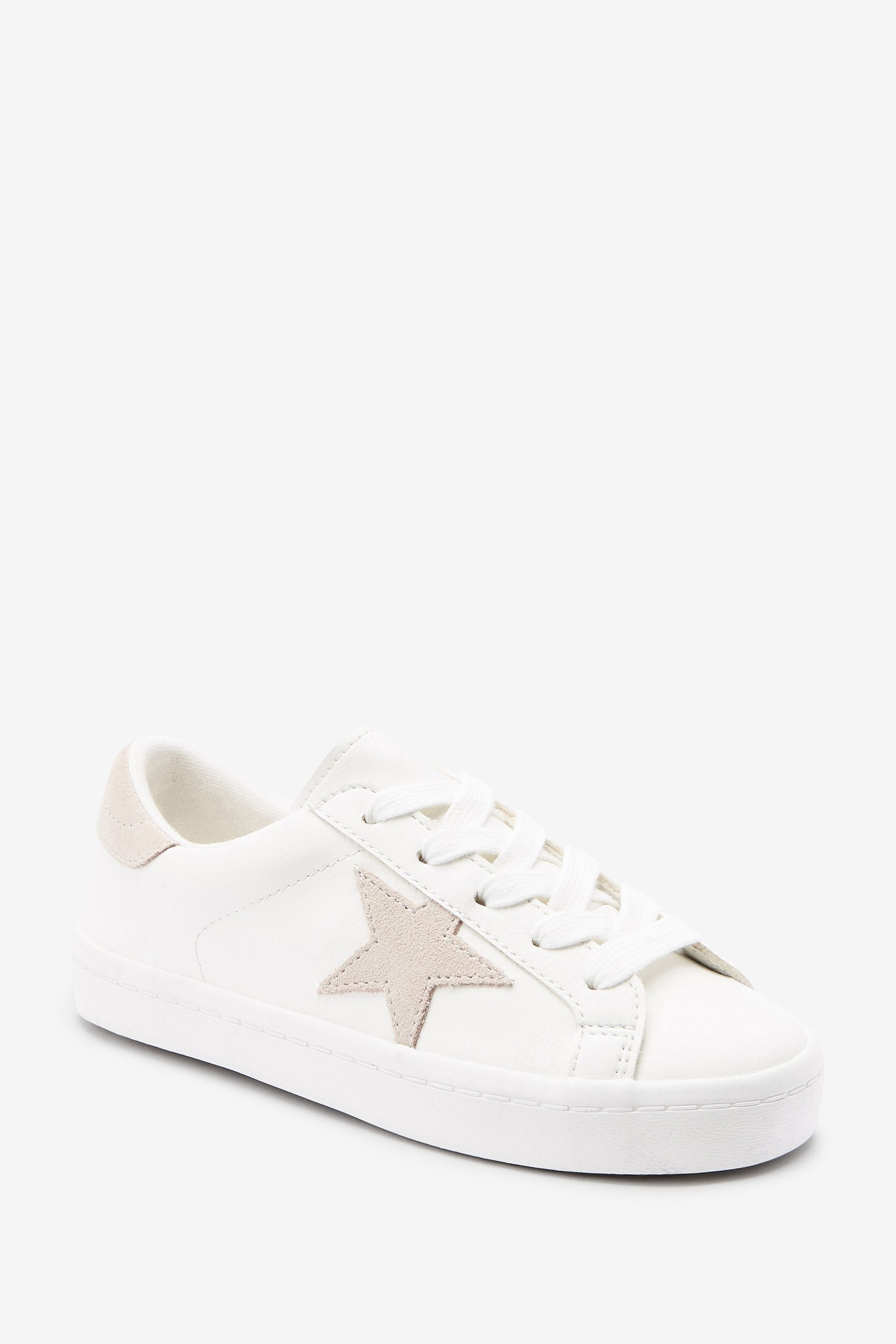 Star Lace-Up Trainers