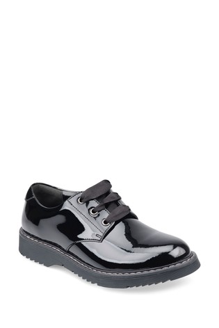 Start-Rite Impact Black Patent Leather School Shoes