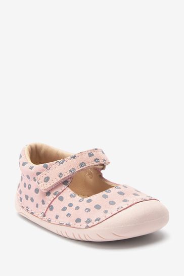 Crawler Mary Jane Shoes Wide Fit (G)