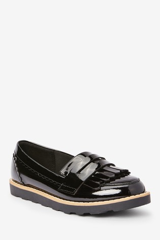 School Tassel Loafers Wide Fit (G)