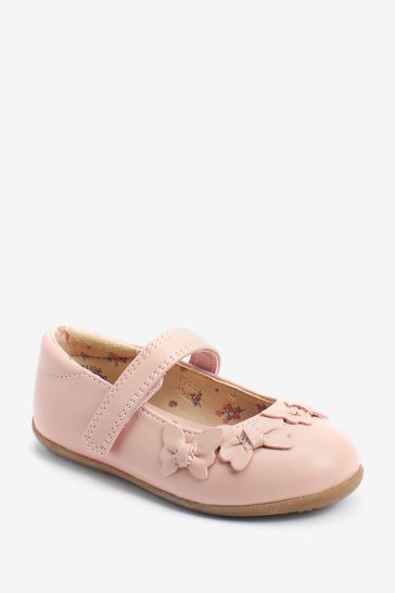 Butterfly Mary Jane Shoes Wide Fit (G)