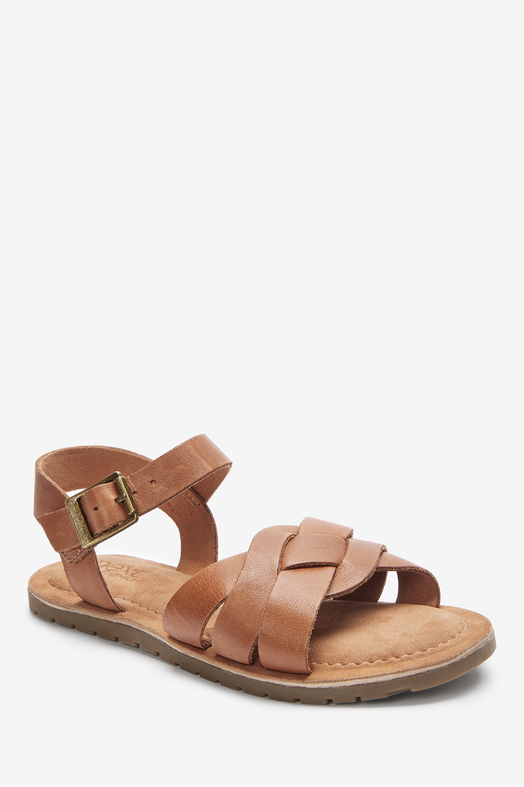 Premium Woven Leather Sandals Standard Fit (F)