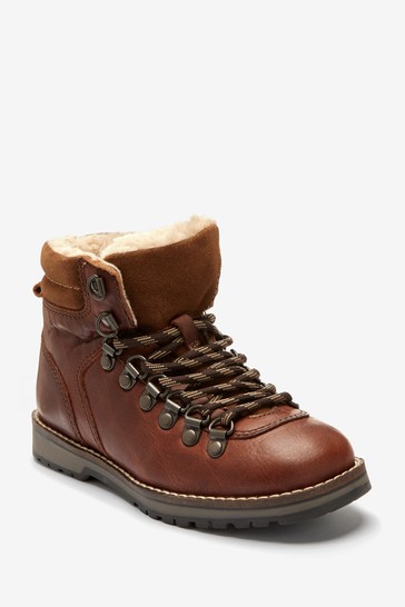 Thinsulate Lined Leather Boots
