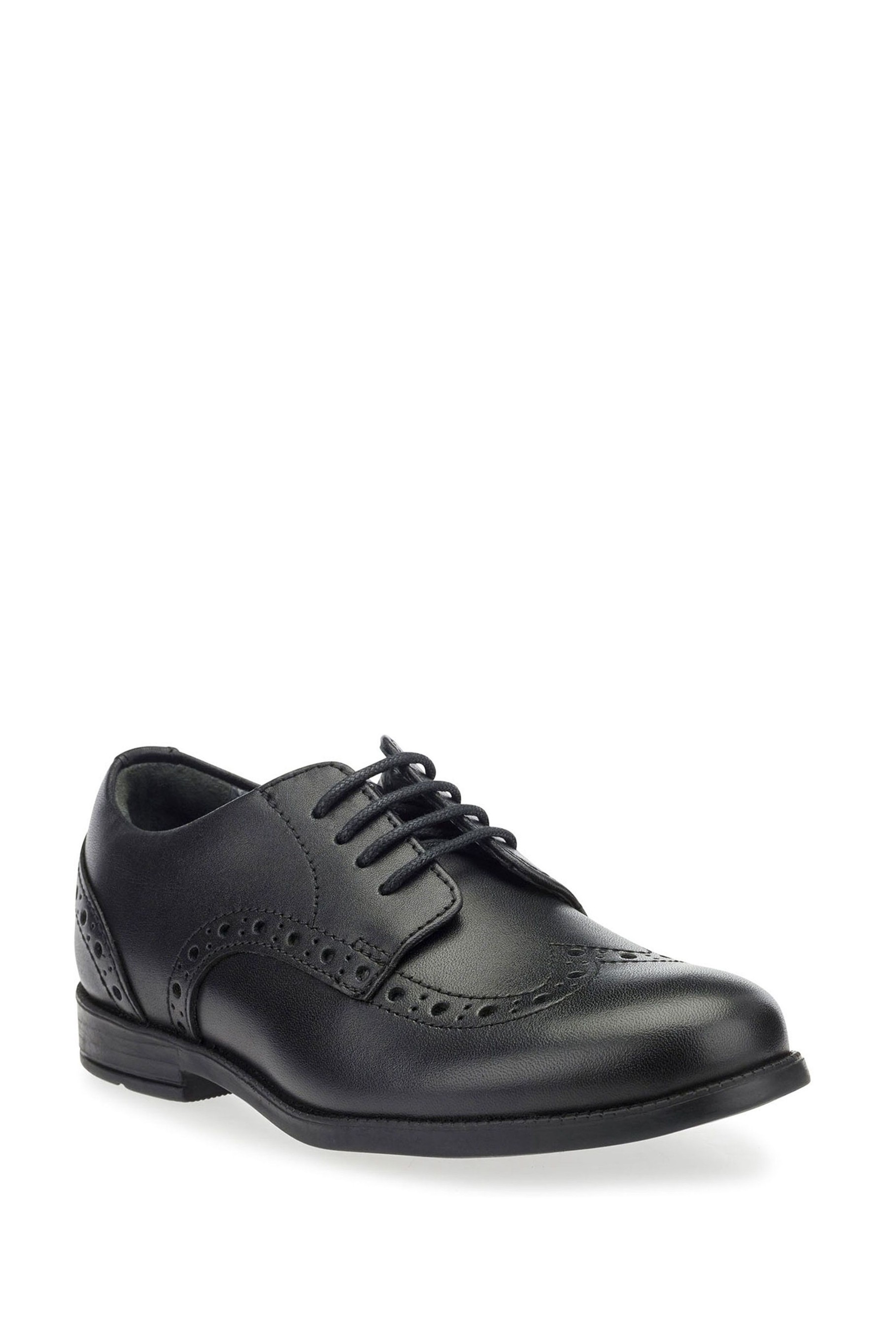 Start-Rite SNR Black Brogue Shoes