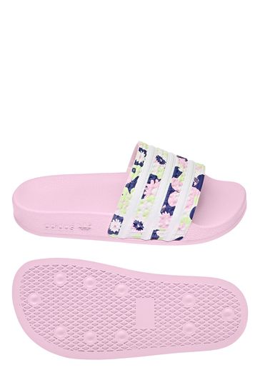 adidas Originals Pink Adilette Youth Sliders