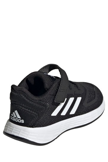 adidas Black Duramo 10 Infant  Strap Trainers