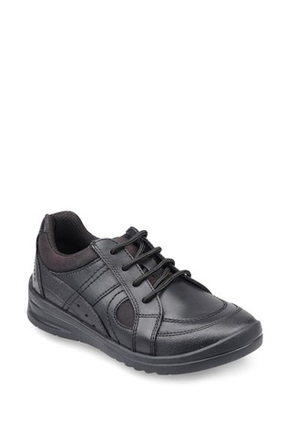 Start-Rite Yo Yo Black Leather School Shoes Standard Fit