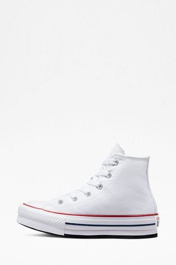 Converse Junior Eva Lift High Top Trainers