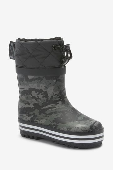 Warm Lined Cuff Wellies