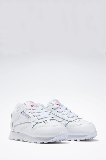 Reebok White Classic Leather Trainers