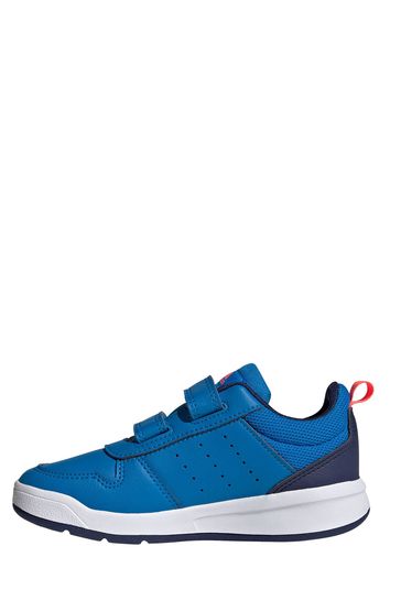 adidas Tensaur Youth & Junior Blue Strap Trainers