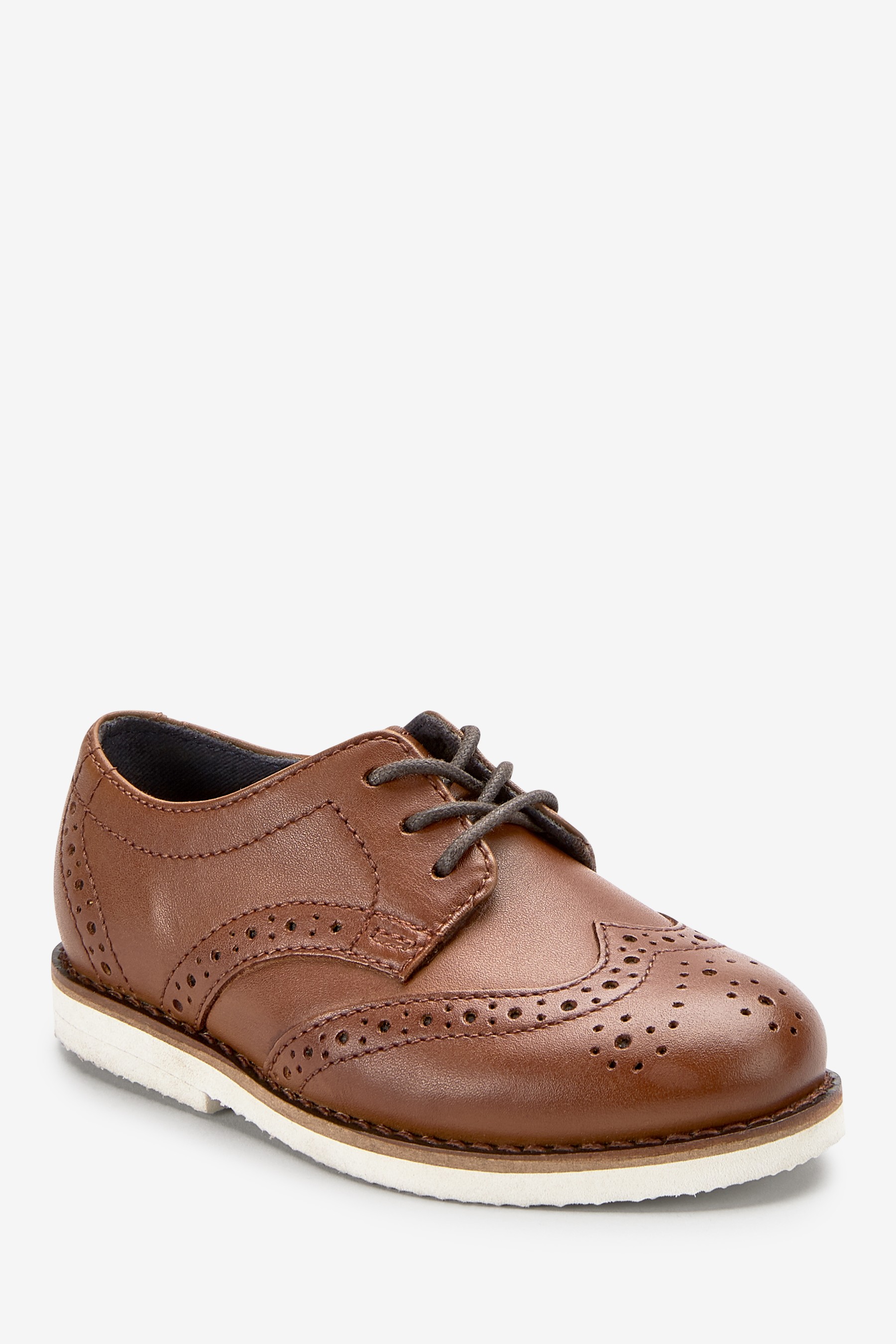 Leather Brogues Standard Fit (F)