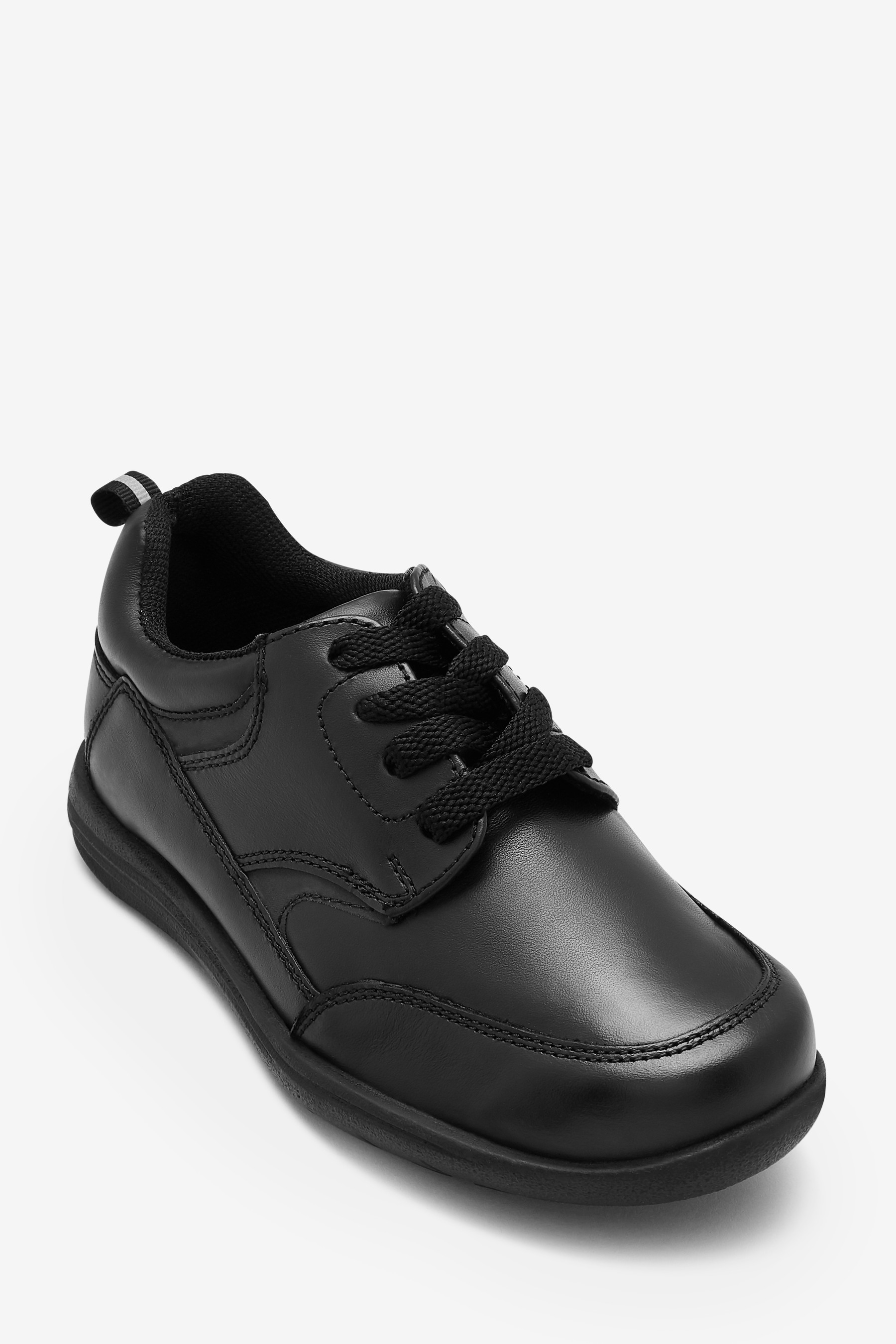 School Leather Lace-Up Shoes Standard Fit (F)