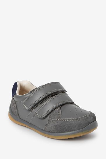 Leather First Walker Shoes Wide Fit (G)