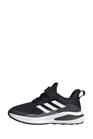 حذاء رياضي أسود FortaRun Youth + Junior من adidas