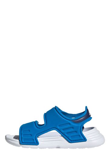 adidas Blue Adilette Infant Sandals