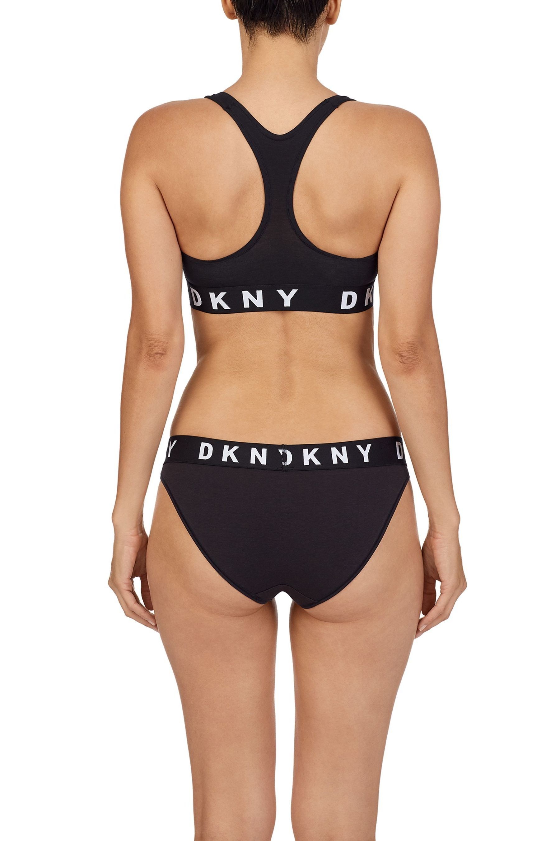 DKNY Black Logo Bikini