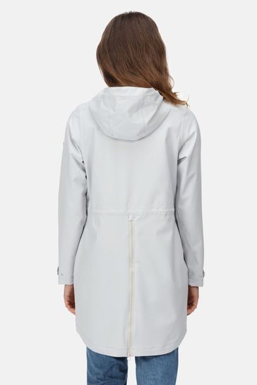 Regatta Adasha Grey Longline Waterproof Jacket