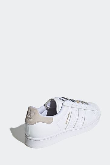 adidas Womens White Superstar Trainers