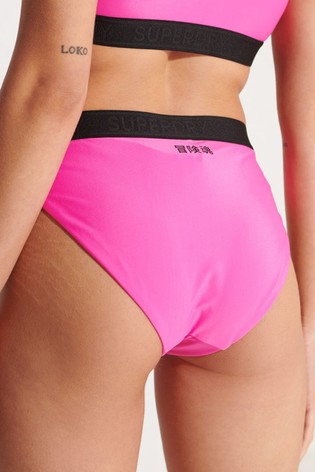 Superdry Sport Pink Bikini Briefs