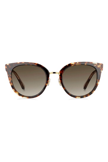 kate spade new york Jazzlyn Tortoiseshell Brown Sunglasses