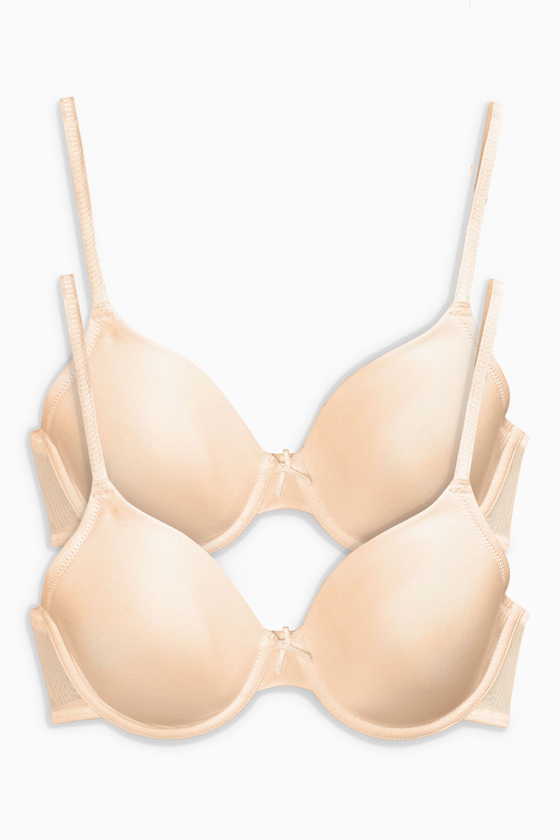 Full Cup Light Pad T-Shirt Bras 2 Pack