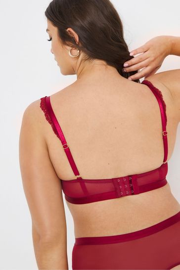 Figleaves Rhubarb Red Savannah Bra