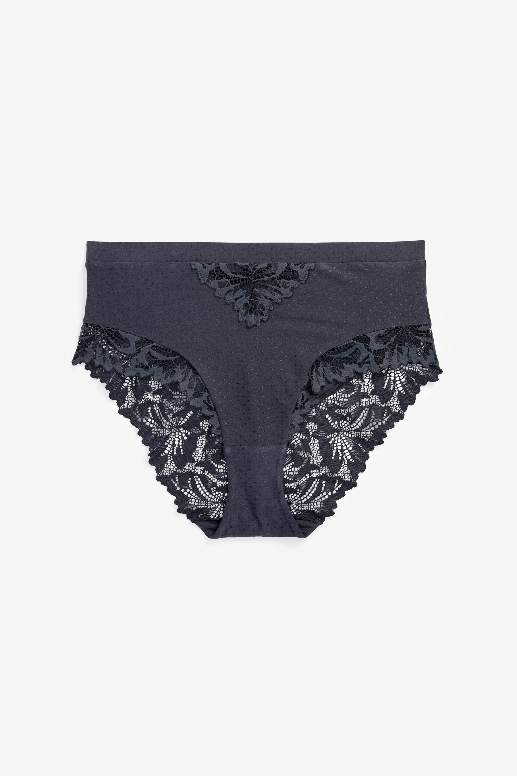 Comfort Lace Knickers High Rise
