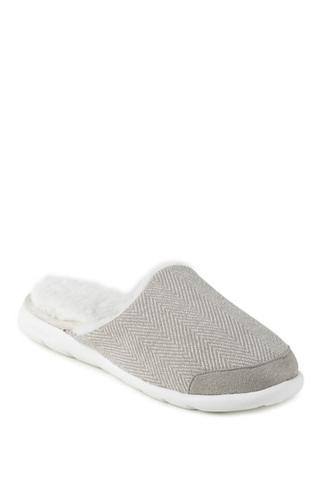 Totes Iso-Flex Herringbone Mule Slipper