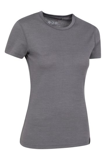 Mountain Warehouse Merino Womens Short Sleeve Thermal Tee