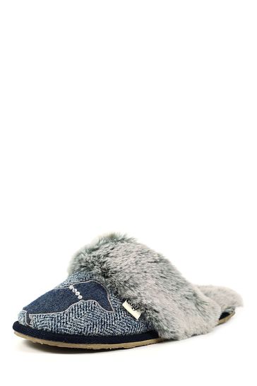 Lazy Dogz Blue Dasher Slippers