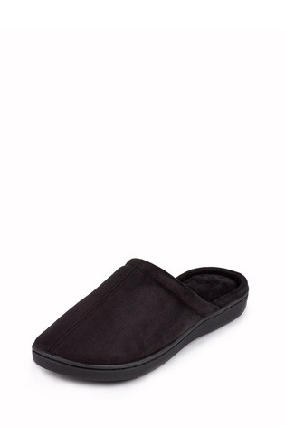 Totes Suedette Mule Slippers