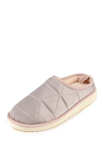 Totes Ladies Quilted  Mule Slippers