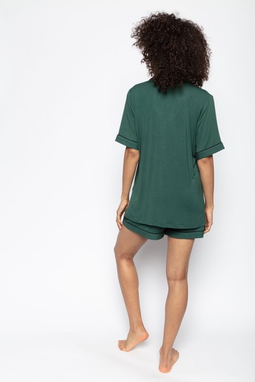 Cyberjammies Tamsin Emerald Knit Short & Revere Top