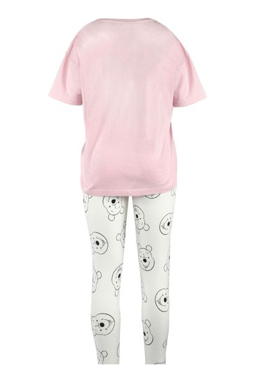 خيوط الماركة BCI Disney Winnie The Pooh Pink Maternity Pajamas