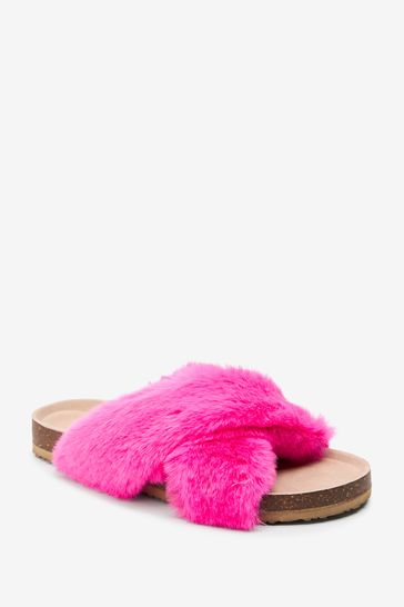 Cork Crossover Slippers